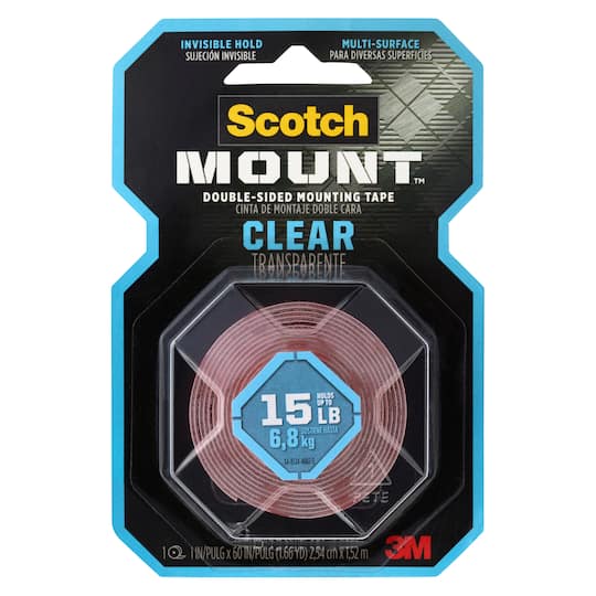 12 Pack: Scotch® Clear Mounting Tape